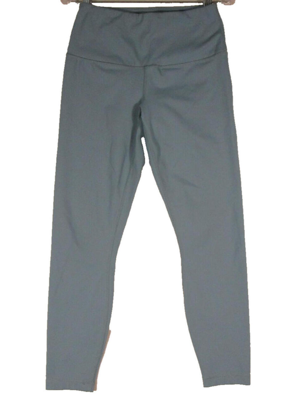 Yogalicious Lux Womens High Waist Elastic Free Ankle Leggings Size S Blue